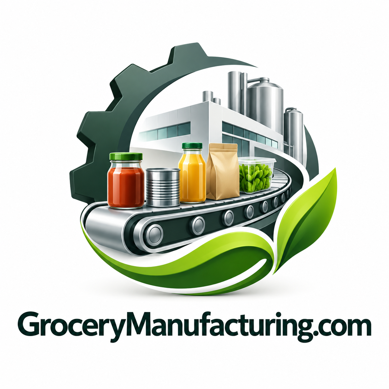 GroceryManufacturing.com domain name artwork